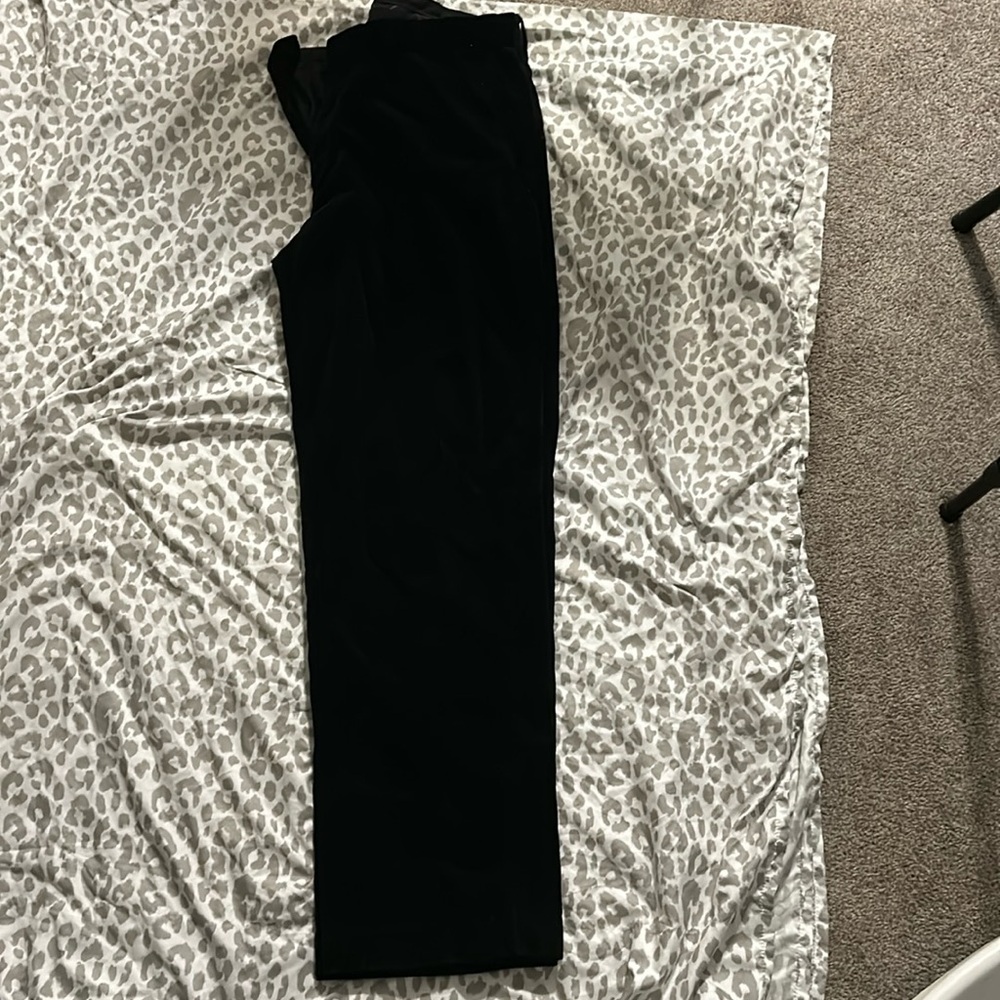 Men black corduroy pants size 36/32 used